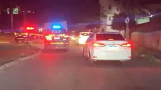 Carreta atropelou um carro durante fuga pelas ruas de Muriaé, na Zona da Mata mineira