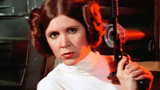 Carrie Fisher como Princesa Leia em Star Wars