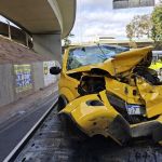 Cinco pessoas ficam feridas após batida no Túnel da Lagoinha, em BH