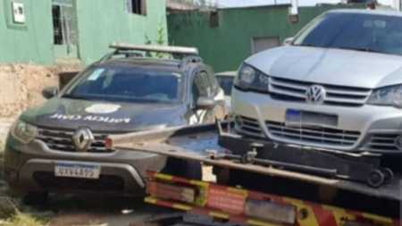 Carro apreendido