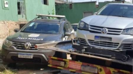 Carro apreendido