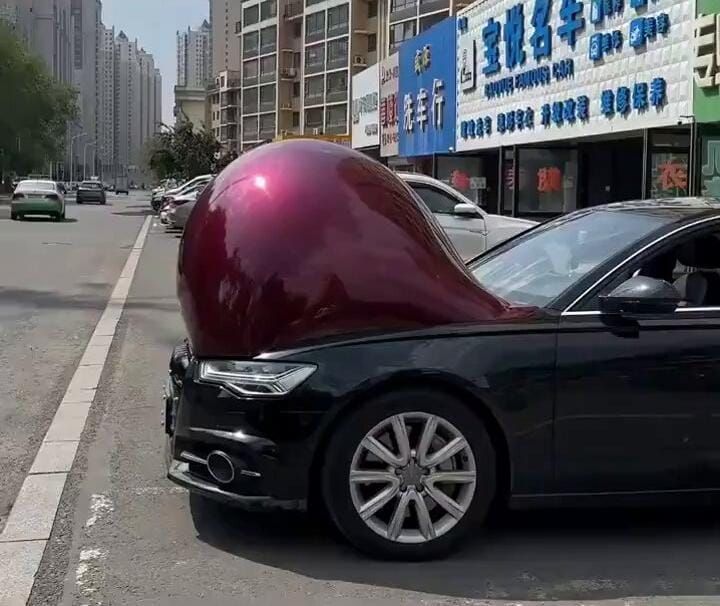 Carros ficam 'grávidos' com a onda de calor na China? Entenda
