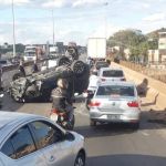 Dois acidentes no Anel Rodoviário, no sentido Vitória, atrapalham a vida do motorista na volta para casa 