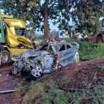 Quatro pessoas morrem em colisão frontal na BR-040, em João Pinheiro, no Norte de Minas