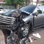 Atacante do Libertad, rival do Atlético, sofre acidente de carro no Paraguai 