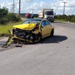 Raul Gustavo, do Bahia, se envolve em acidente de carro após treino