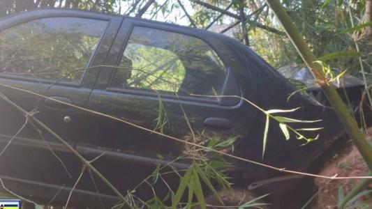 Carro desceu via desgovernado e caiu em ribanceira no Centro-Oeste