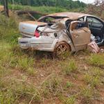 Casal de jovens morre em capotamento de carro na BR-354 em Minas Gerais