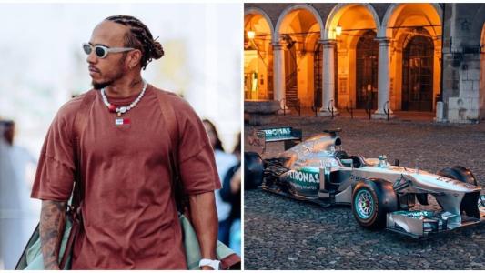 Carro que Hamilton usou em primeira vitória vai a leilão