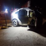 Motorista fica ferido após colisão contra muro em Montes Claros