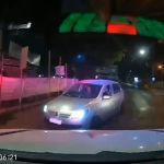 Motorista dá 'cavalo de pau' na frente da polícia e acaba preso no DF