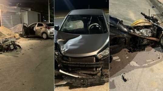 Um homem apontado como autor do atropelamento que matou uma criança e feriu outras quatro pessoas em Carangola, na Zona da Mata, foi preso horas após o crime, nessa segunda-feira (10).