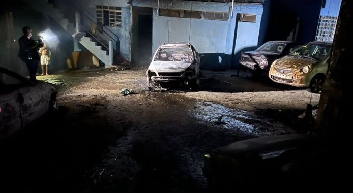 Moradores ficam sem luz após acidente com caminhão no Anel Rodoviário; não há previsão para serviço ser normalizado