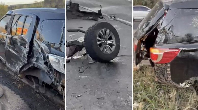 César Menotti e Fabiano divulgam vídeo impressionante de acidente na BR-040: ‘Mão de Deus’