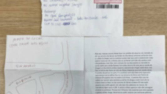 Carta manuscrita motivou operação da Polícia Civil de Minas Gerais (PCMG) contra tráfico de drogas