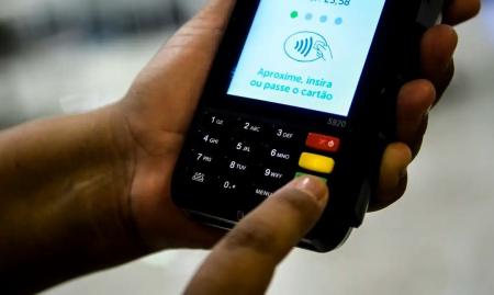 Máquina de cartão de crédito