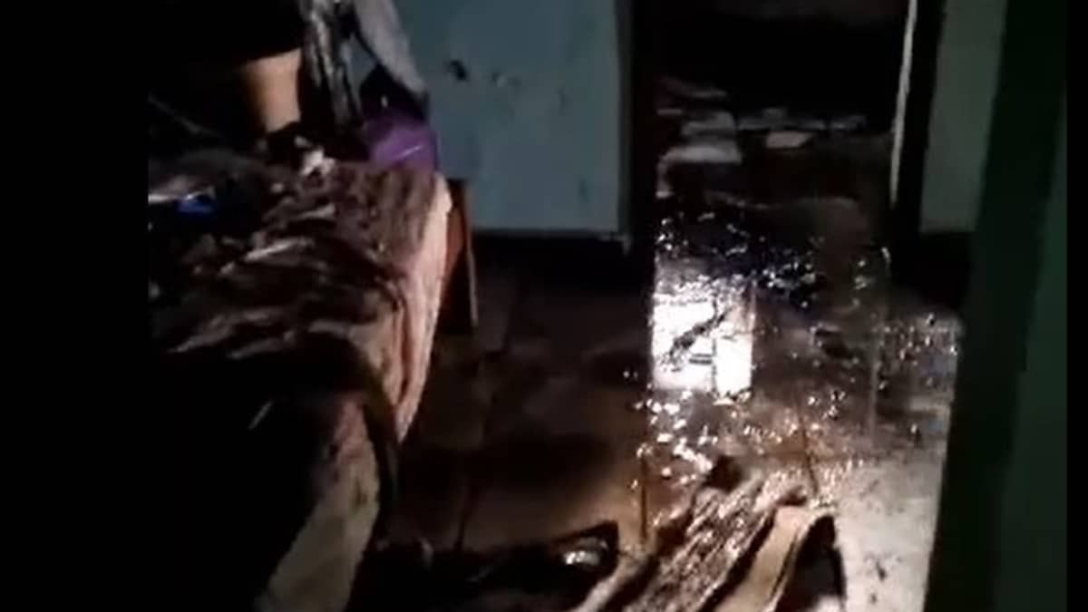 Vídeo: criança de 6 anos tem queimaduras de primeiro grau após casa pegar fogo no interior de Minas 