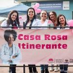 Casa Rosa Itinerante leva serviços de saúde feminina a Furquim