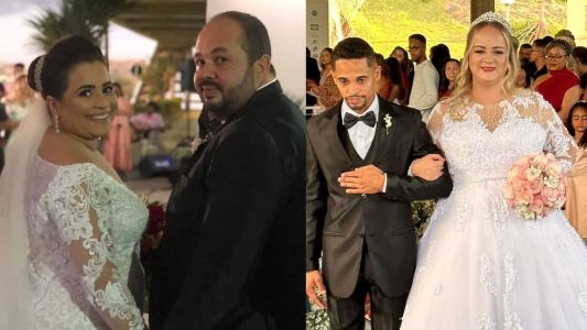 Casais uniram laços em casamento comunitário em cemitério da Grande BH