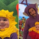 Viih Tube e Eliezer comemoram ‘mesversário’ de Lua com tema ‘Teletubbies’; veja 