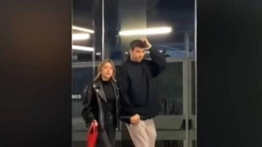 Casal é flagrado saindo do restaurante