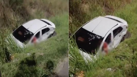 Casal é morto a tiros dentro de carro na Avenida Brasil, no RJ, e bebê do casal é baleado