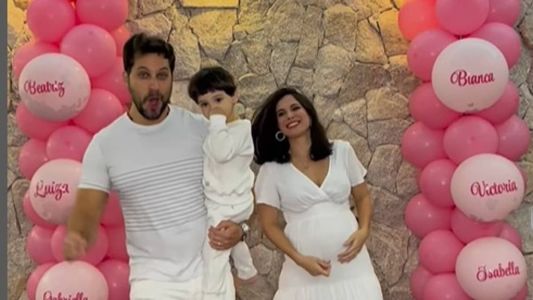 Casal já é pai de Bento, de 3 anos