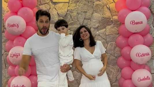 Casal já é pai de Bento, de 3 anos