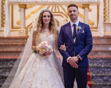 Casamento foi compartilhado pelo casal nas redes sociais