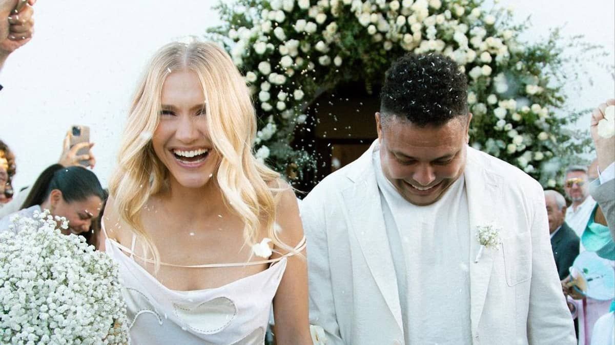 Ronaldo inicia semana matrimonial com cerimônia familiar, em Ibiza, na Espanha