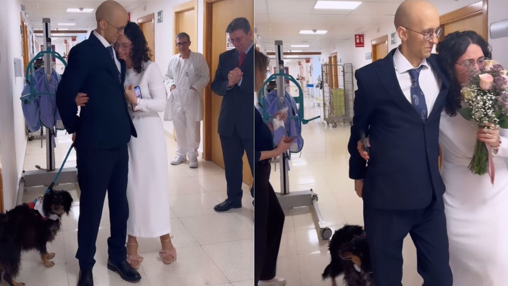 Paciente em estado terminal se casa em hospital e vídeo viraliza