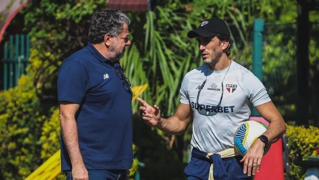 Presidente do São Paulo defende Zubeldía sobre 'fritura', mas faz ponderação