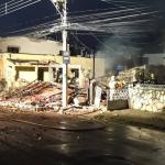 Casas explodem em Juiz de Fora e deixam uma vítima sob os escombros