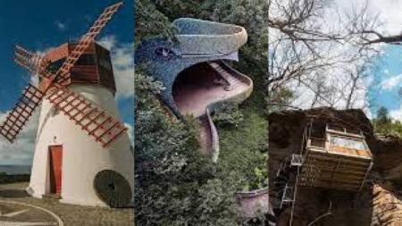 Casas inusitadas no Airbnb