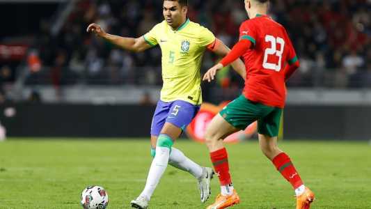 Casemiro foi o capitão da Seleção contra o Marrocos