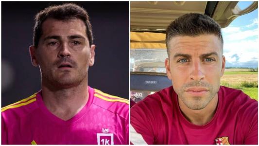 Casillas e Piqué