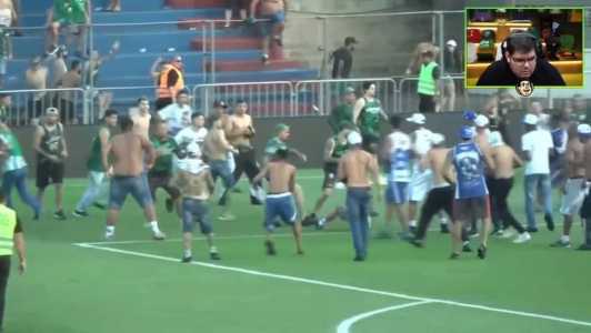 Casimiro criticou a briga entre torcidas na partida entre Cruzeiro e Coritiba