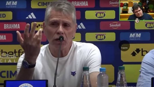 Casimiro em reação à entrevista coletiva de Paulo Autuori