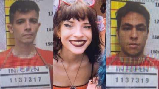 Fotos mostram a vítima e os suspeitos do crime bárbaro em BH