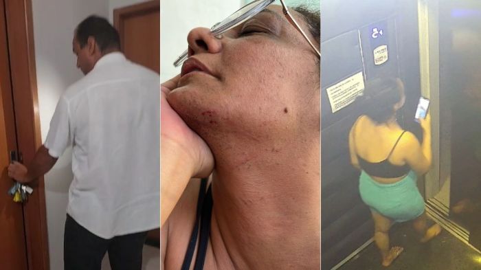 Caso Daiane: vídeo mostra corretora mineira questionando síndico sobre falta de água antes de desaparecer