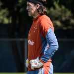 Cassio treina na Toca II mesmo em dia de folga no Cruzeiro