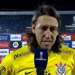 Cássio destaca entrega do Corinthians contra o Newell's