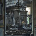 Míssil deixa dois mortos e destrói catedral do século 19 na Ucrânia: veja fotos