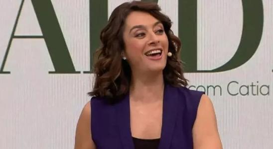 Cátia apresentava o programa 'Melhor da Tarde'