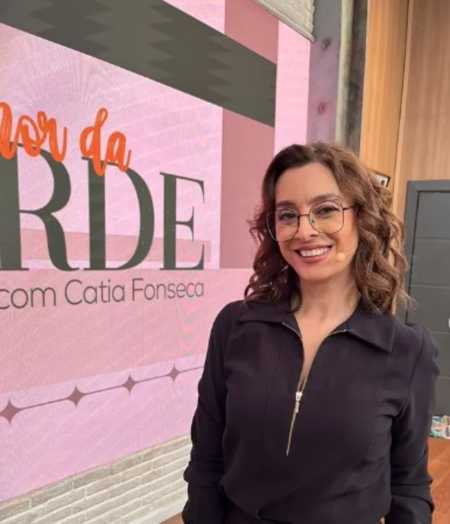 Cátia comandava o vespertino "Melhor da Tarde"