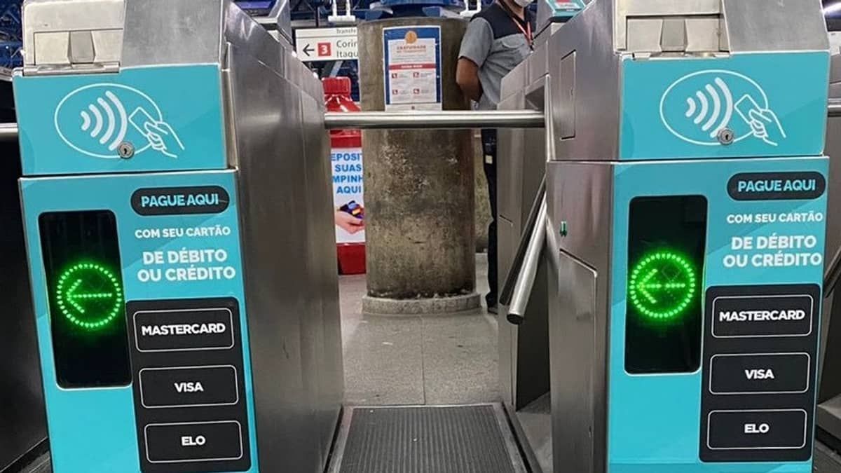 São Paulo expande pagamento por aproximação no metrô