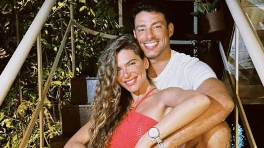 Cauã Reymond e Mariana Goldfarb oficializaram a relação em 2019