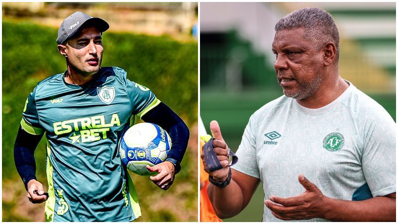 América x Chapecoense: prováveis escalações para partida da Série B