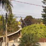 Cauda e motores do avião da Voepass são removidos do local do acidente