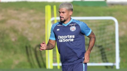 Cauly voltou às atividades e reforça o Bahia contra o Fluminense